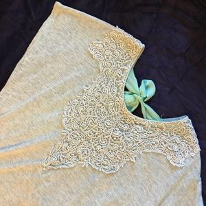 Maurice’s Pale Mint Burnout Shirt